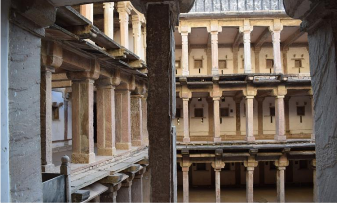 Street market showcasing Bundeli food and crafts